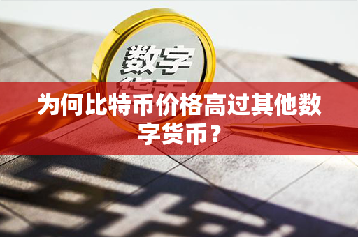 为何比特币价格高过其他数字货币？