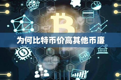 为何比特币价高其他币廉第1张-币资讯